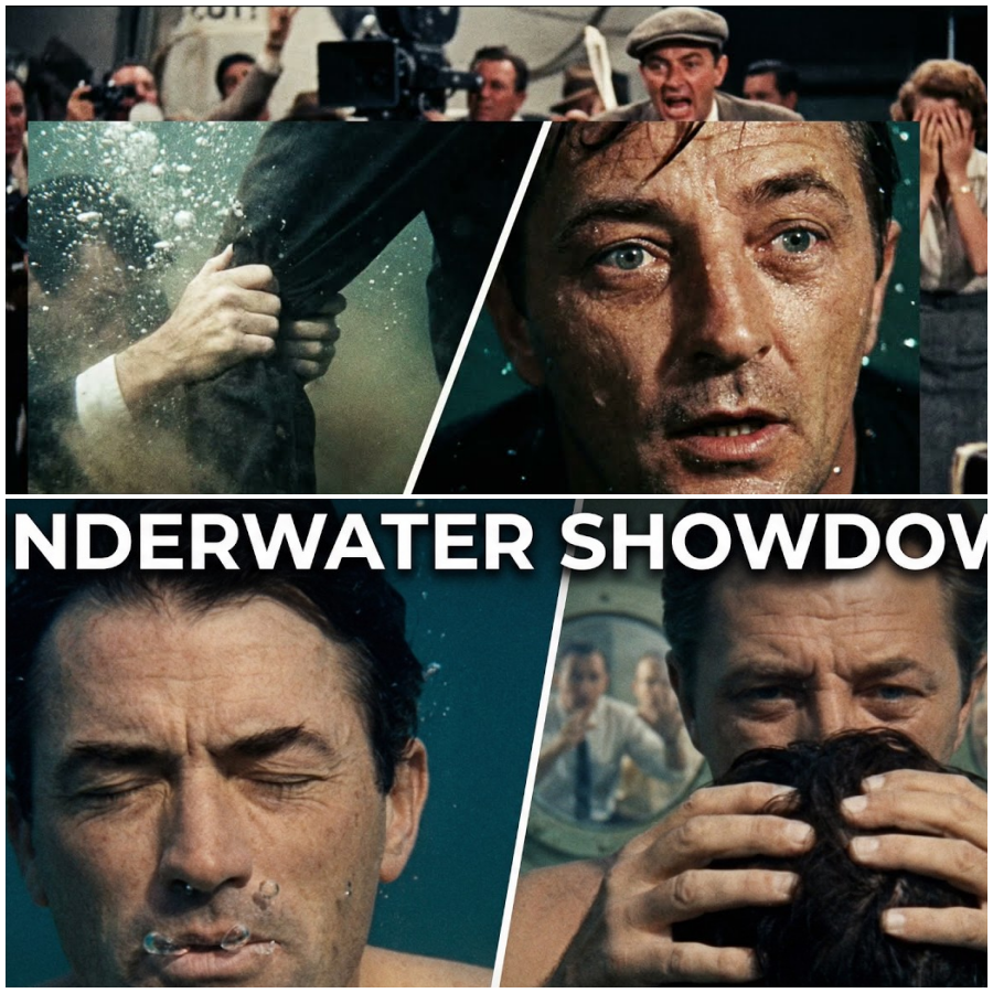 Gregory Underwater 42 Seconds—Mitchum’s Grip Made the Director SCREAM Cut