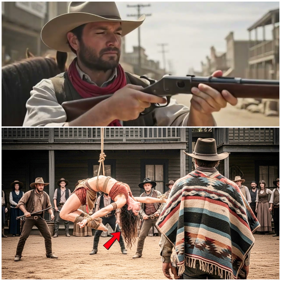 They Hung Her Up And Demanded $100… Until The Nameless Gunslinger Walked In.| Wild West Stories