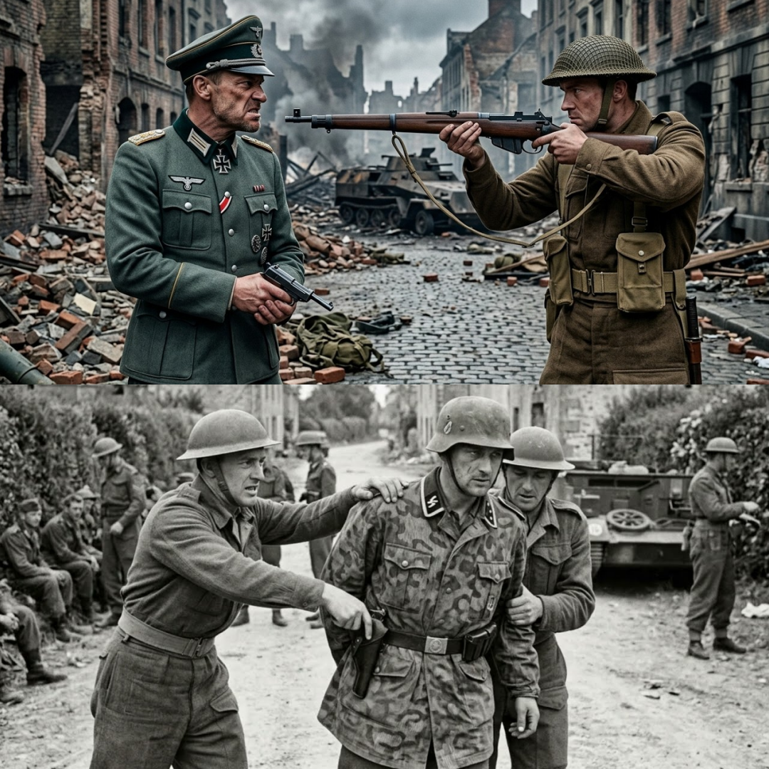 What British Troops Did When German Officers Refused to Drop Their Weapons