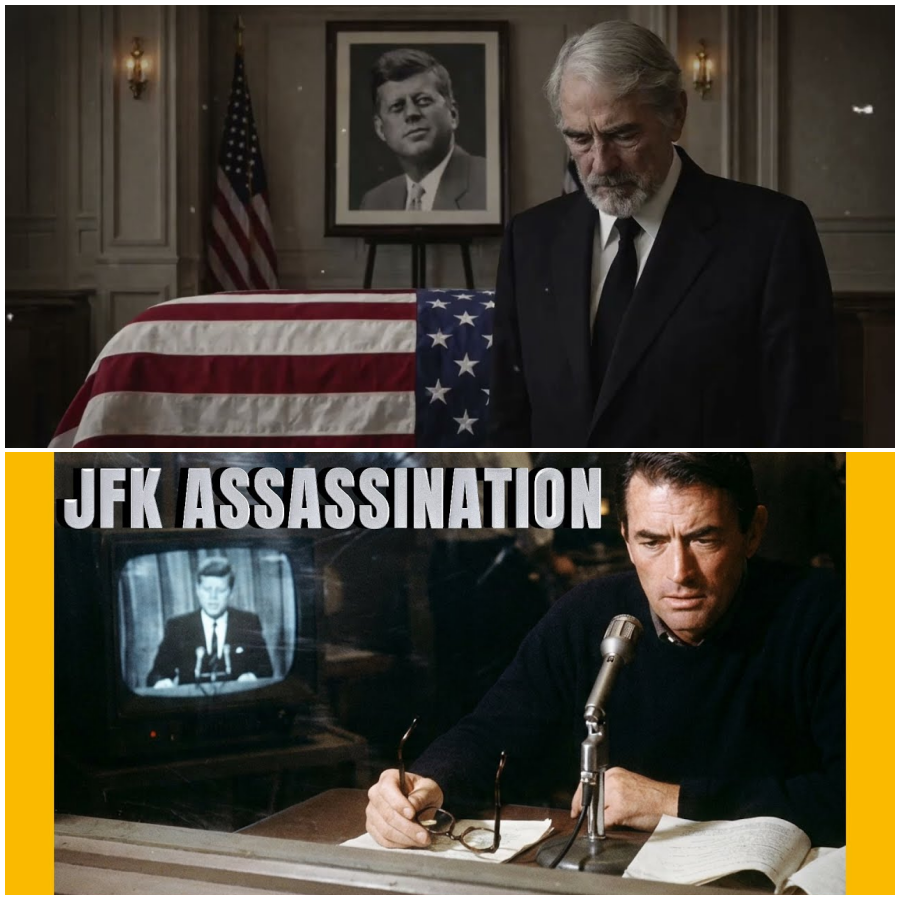 John F Kennedy was assassinated and I immediately…- Gregory Peck Stories