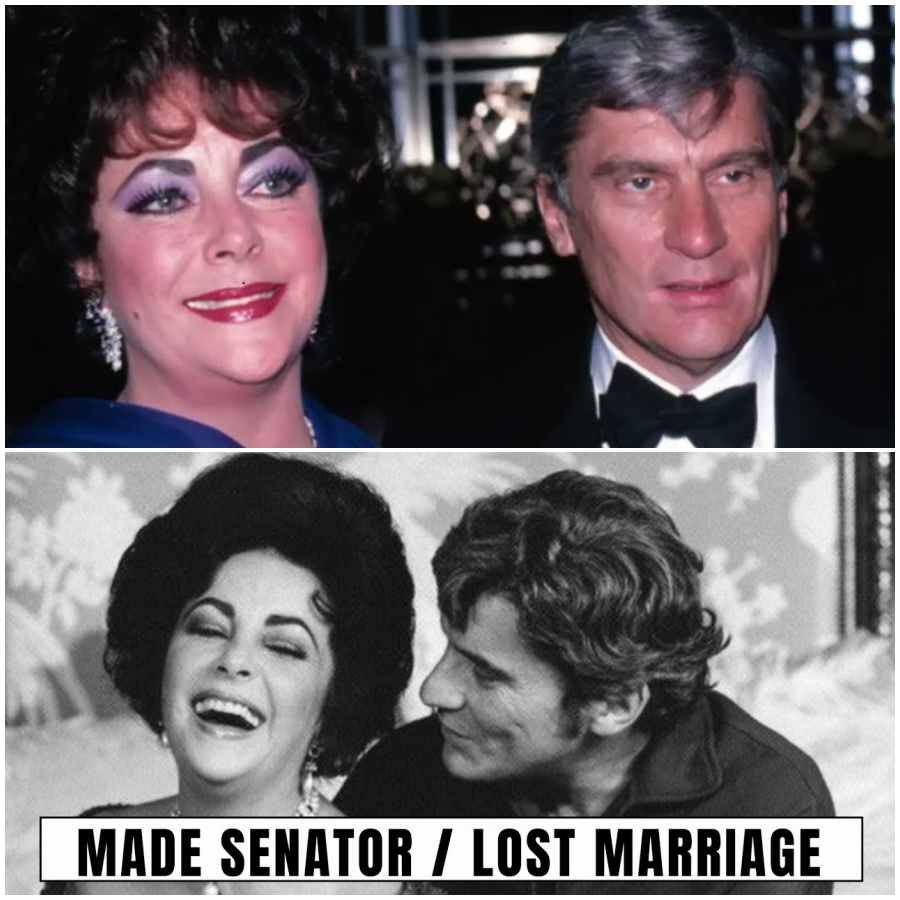 Elizabeth Taylor Made John Warner A Senator. He Abandoned Her After Winning.