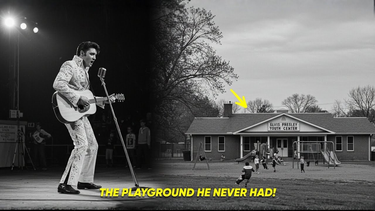 Elvis NEVER had a playground growing up — so he built one for EVERY child in Tupelo