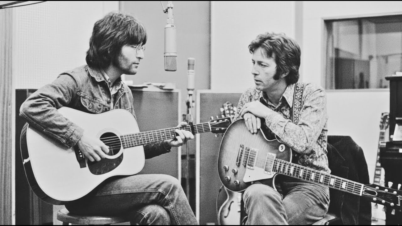 John Lennon Walked Into Abbey Road Calling Guitars ‘Decoration’ — Clapton Left Everyone Silent
