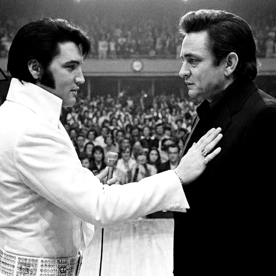 Johnny Cash DARED Elvis to Sing GOSPEL Live — What Happened Made Cash Break Down on Stage