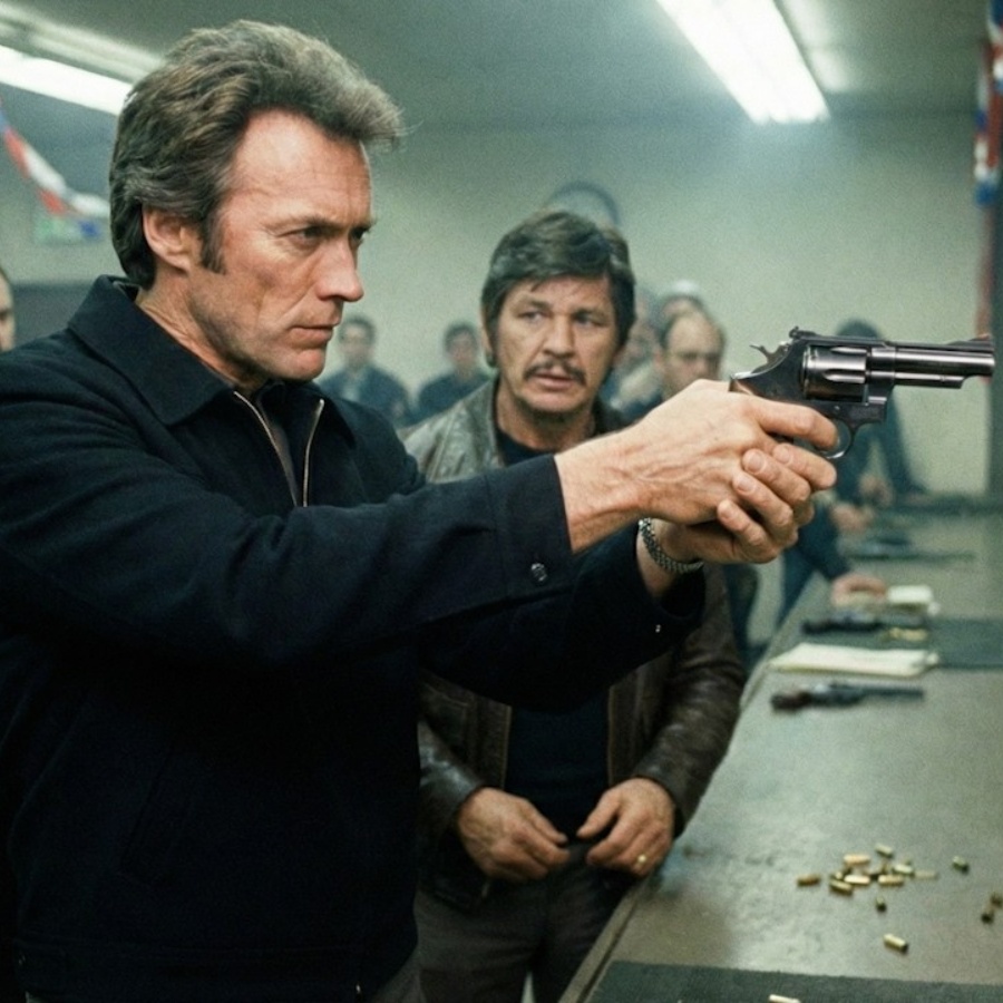 When Charles Bronson Challenged Clint’s Gun Skills — Eastwood Taught Him A Lesson He’ll Never Forget