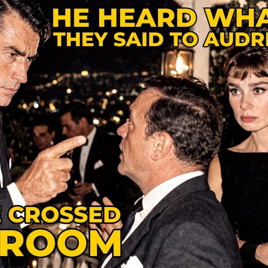Gregory Peck Heard What Harrington Said to Audrey Hepburn—He CROSSED the Room