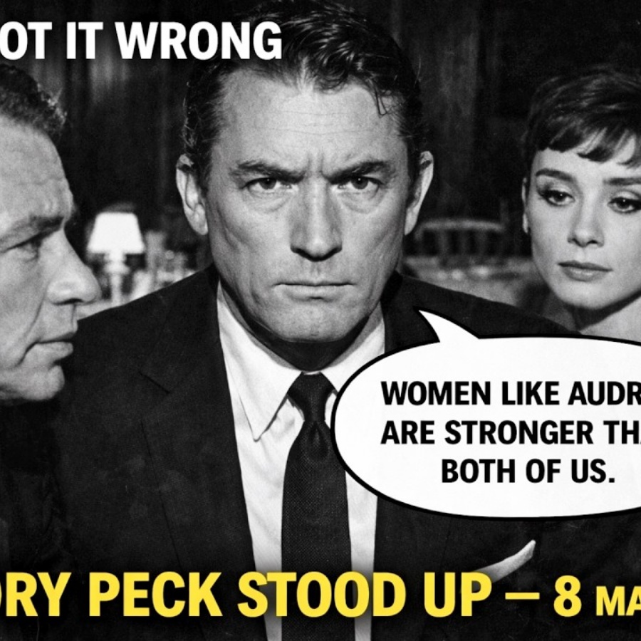 MARCH 8TH SPECIAL: Frank Sinatra Called Audrey Hepburn “Fragile” —Gregory Peck gave a speech that…