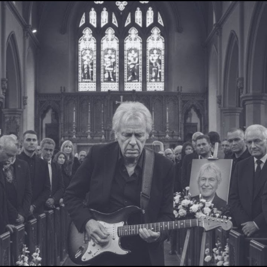 Clapton’s Hands Shake so Badly at Rival Jeff Beck’s Funeral — What He Plays Next STUNS Everyone