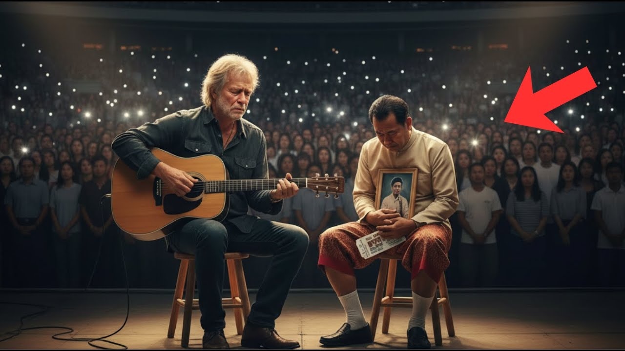 Man Holds Up DESTROYED Ticket at Clapton Concert — What’s Written on It STOPS 15,000 People Cold