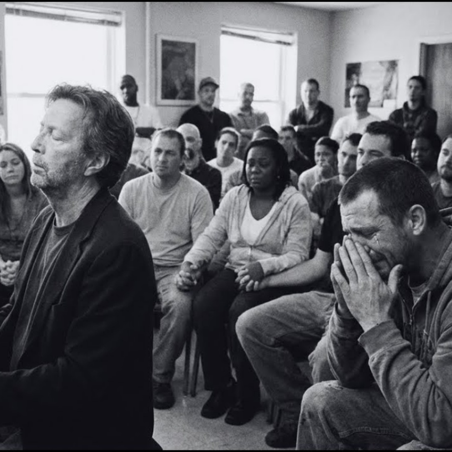 Clapton Performing at Rehab When THIS Happens — What Man Gives Him Makes EVERYONE Cry at Once