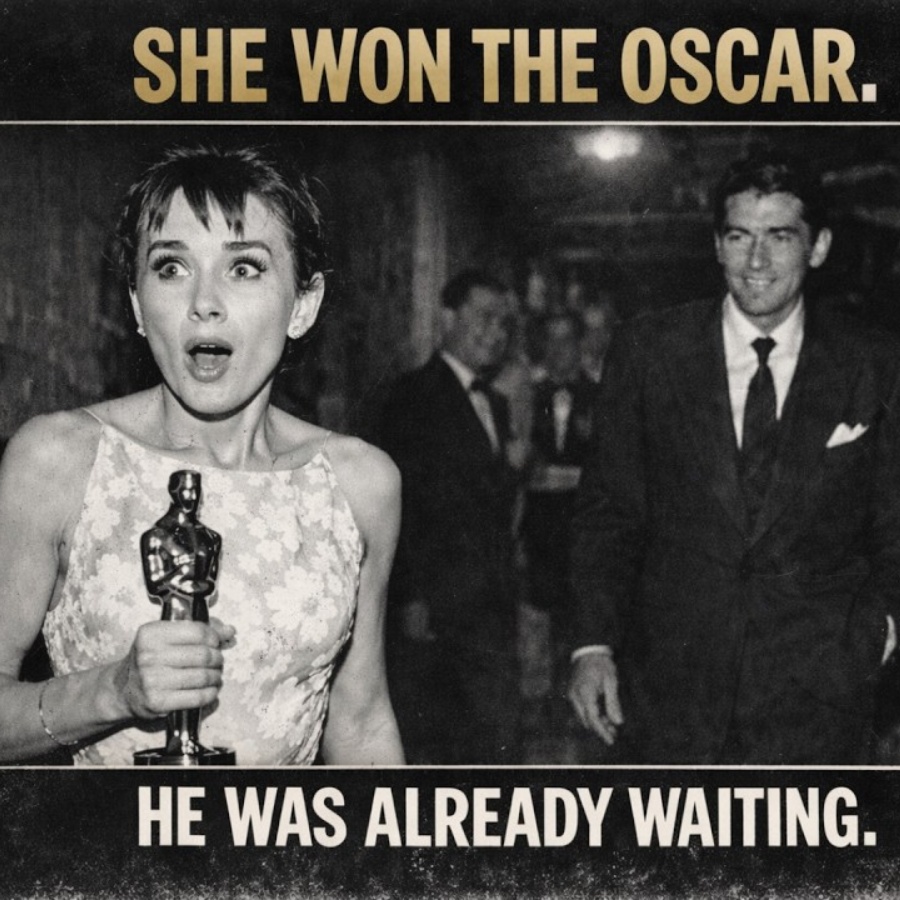 The Secret Gregory Peck Told Audrey Hepburn the Night She Won the Oscar