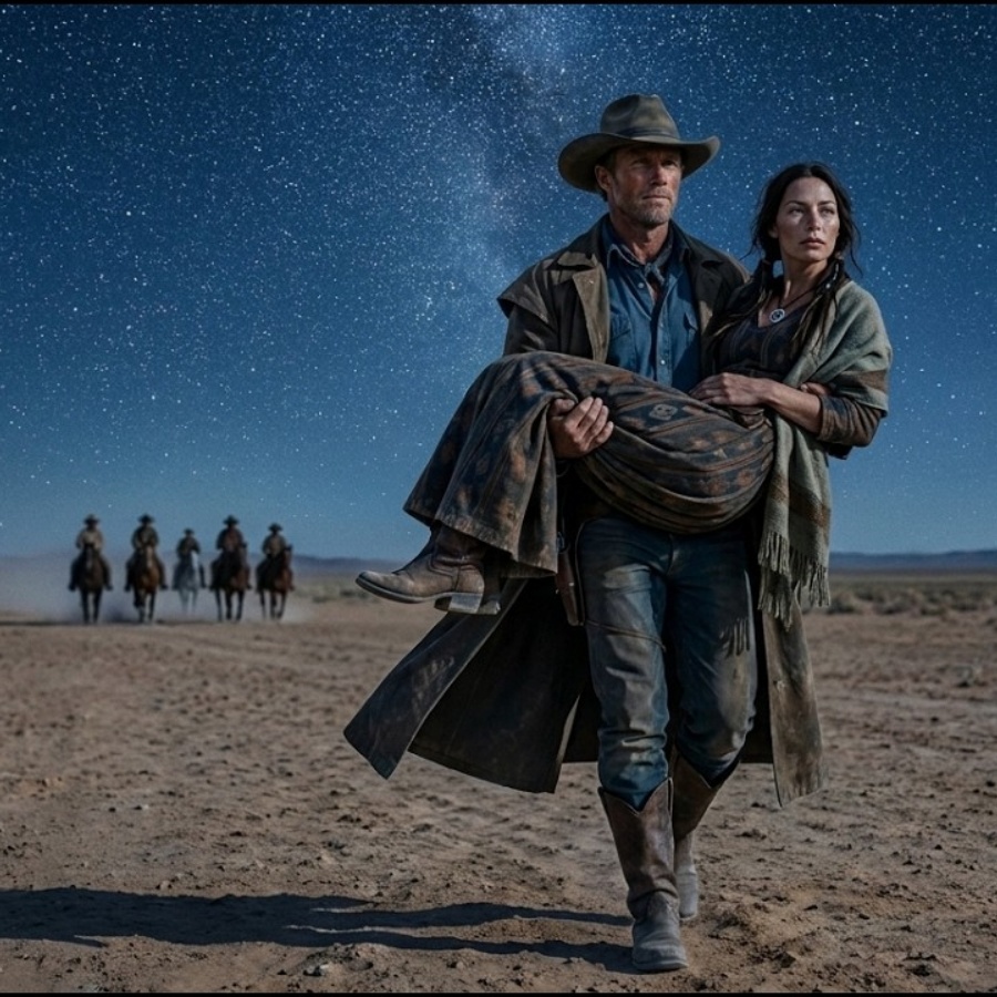 Cowboy Carried a Wounded Native Girl for Miles — She Refused to Tell Him Her Name,Aloha West Stories