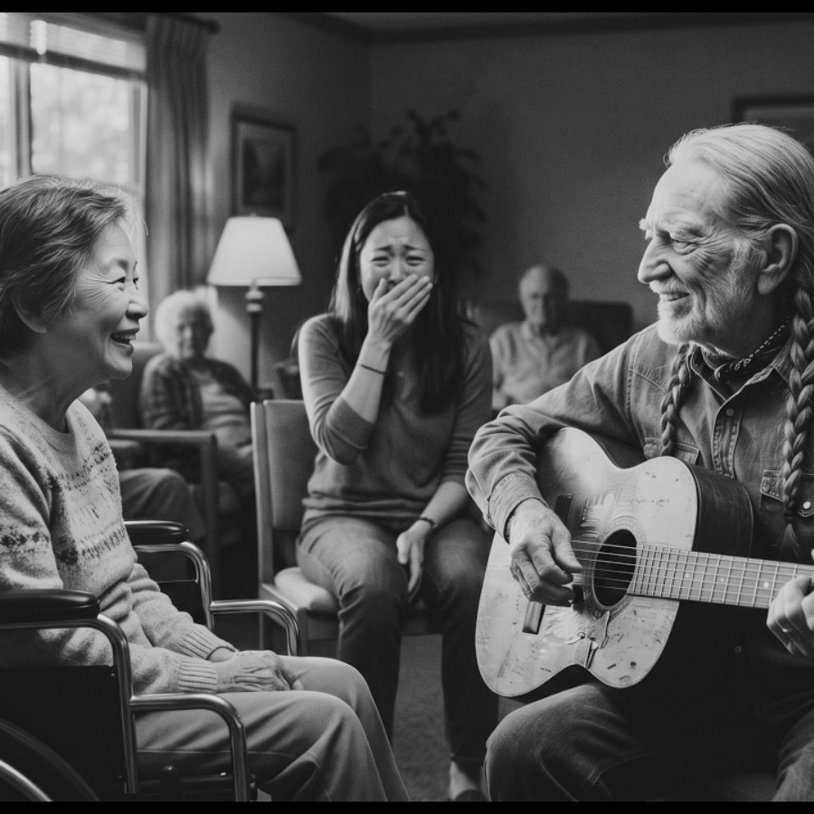The ALZHEIMER’S Patient Who REMEMBERED Every Word Of Willie’s Song. Then WILLIE SHOWED UP
