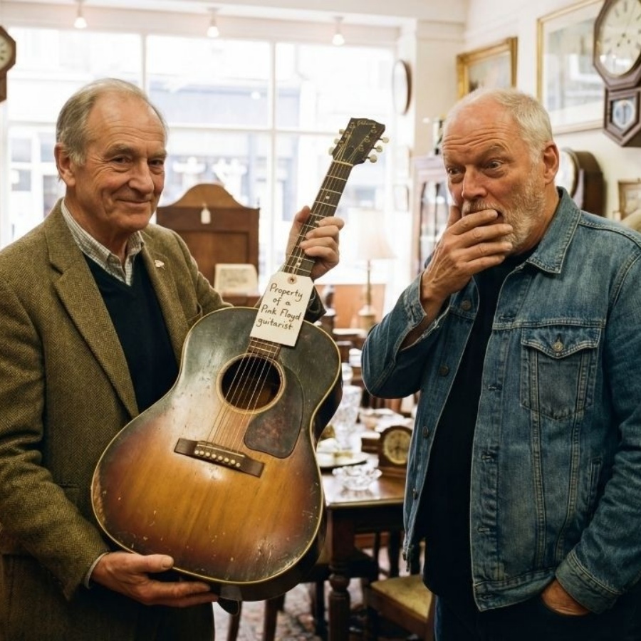 Dealer Told David Gilmour This Guitar Belonged to Pink Floyd Guitarist — His Reaction Was PRICELESS