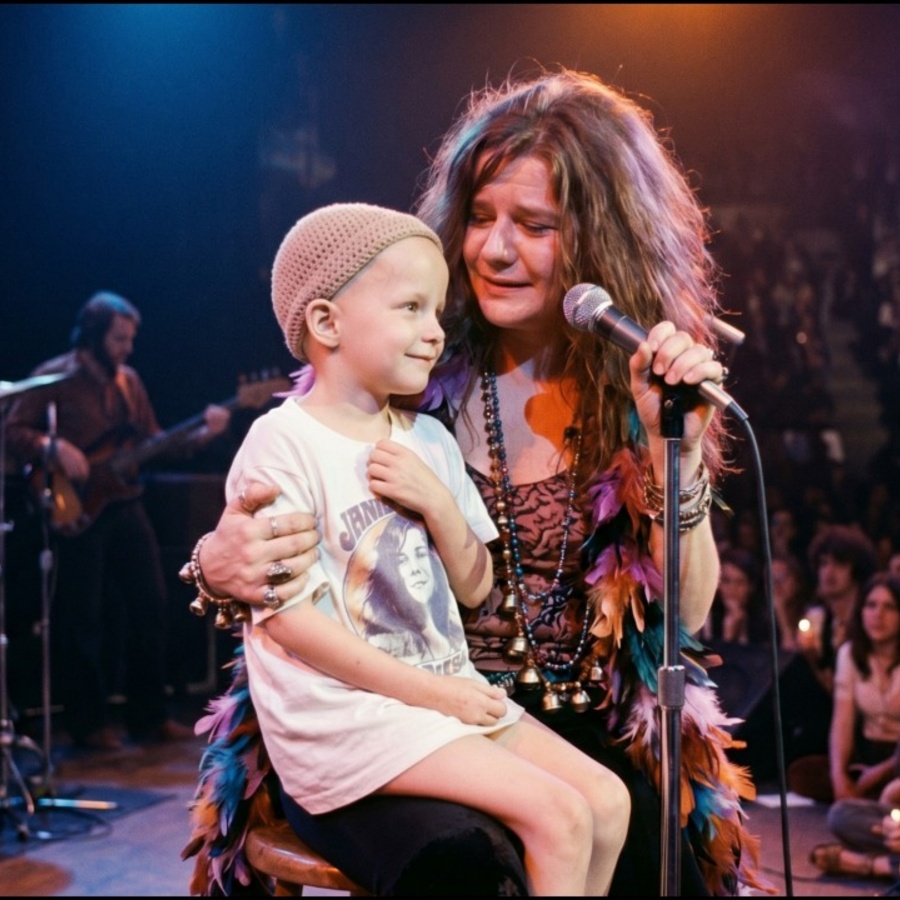 Janis Joplin STOPPED Her Concert Mid-Song For A Dying Little Girl. She Carried Her Onto The Stage.