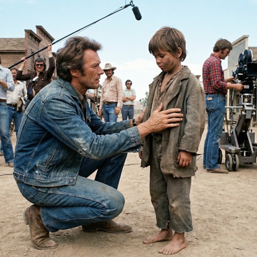 Homeless Boy Arrived on Clint Eastwood’s Set – What Clint Did CHANGED His Life