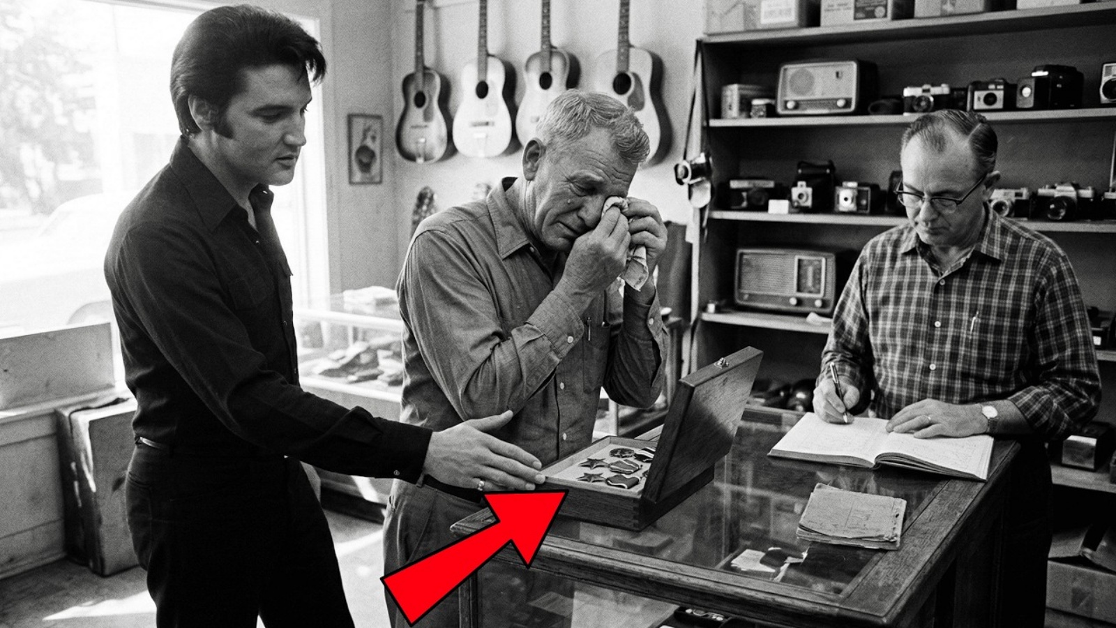 Veteran Had No CHOICE But to Sell His Medals — What Elvis Did Next Left the Entire Street SPEECHLESS