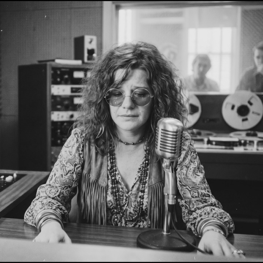 A Radio Host Asked Janis Joplin One Simple Question — She Went Silent — Then Started Crying