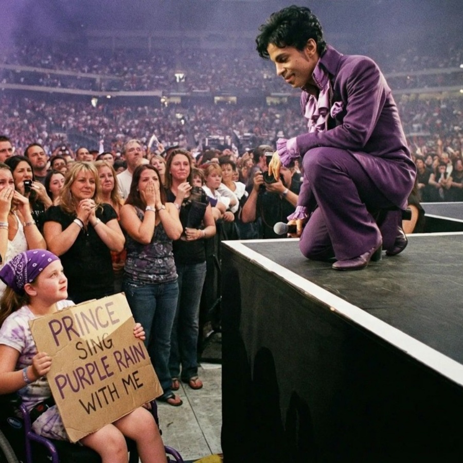 Prince STOPPED Entire Concert for Cancer Kid in Front Row — What He Did Made 50,000 People CRY