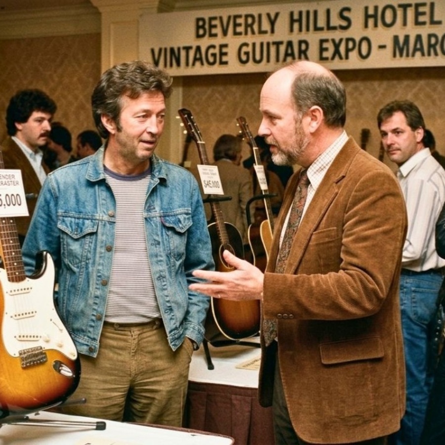 Vintage Dealer Dismissed Customer’s Wealth — Keith Richards Made Him Realize It Was Eric Clapton