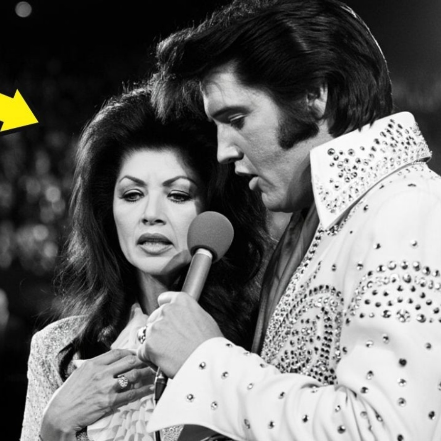 Elvis STUNNED the audience when he dedicated his final encore to Priscilla