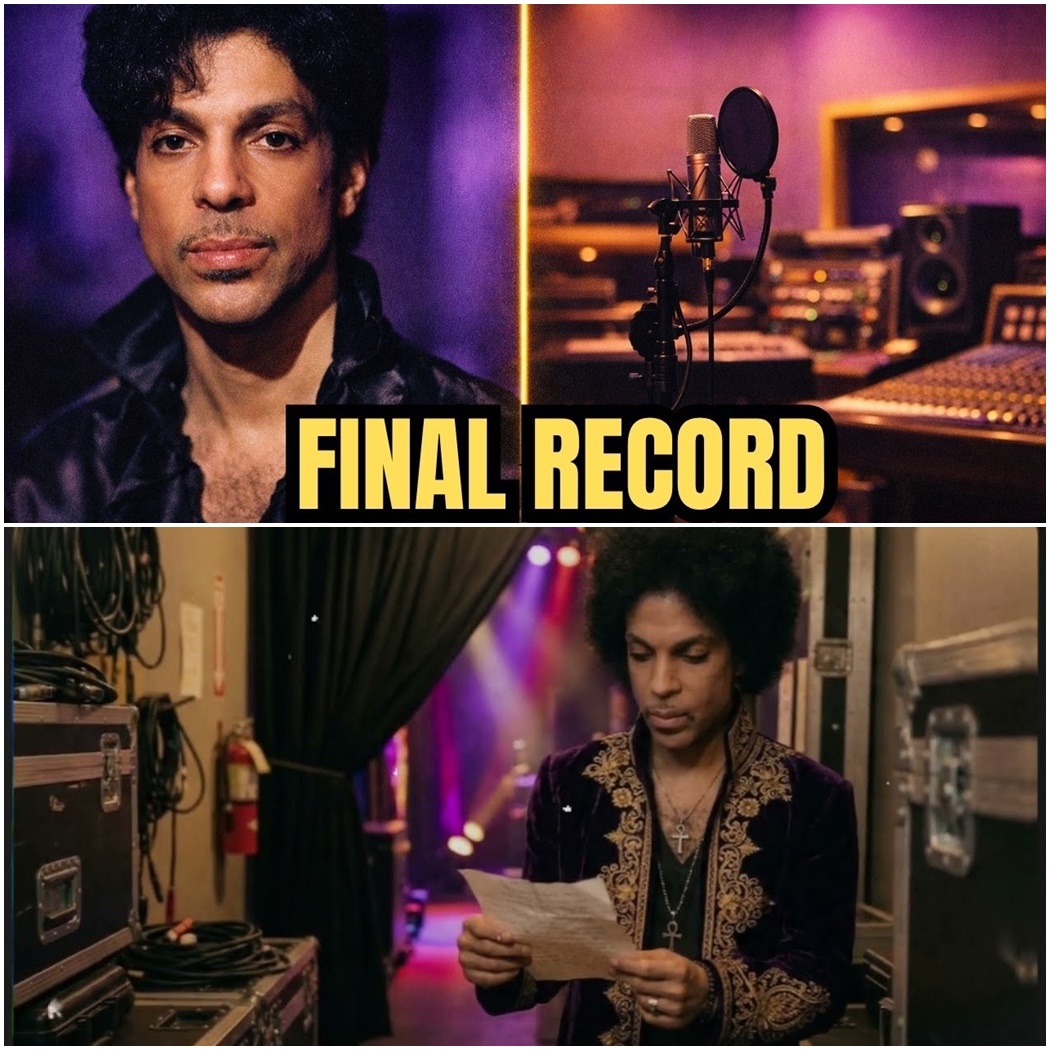 “At 3:47 AM, Prince Recorded Alone — What He Said in His Final Session Will Break Your Heart” D