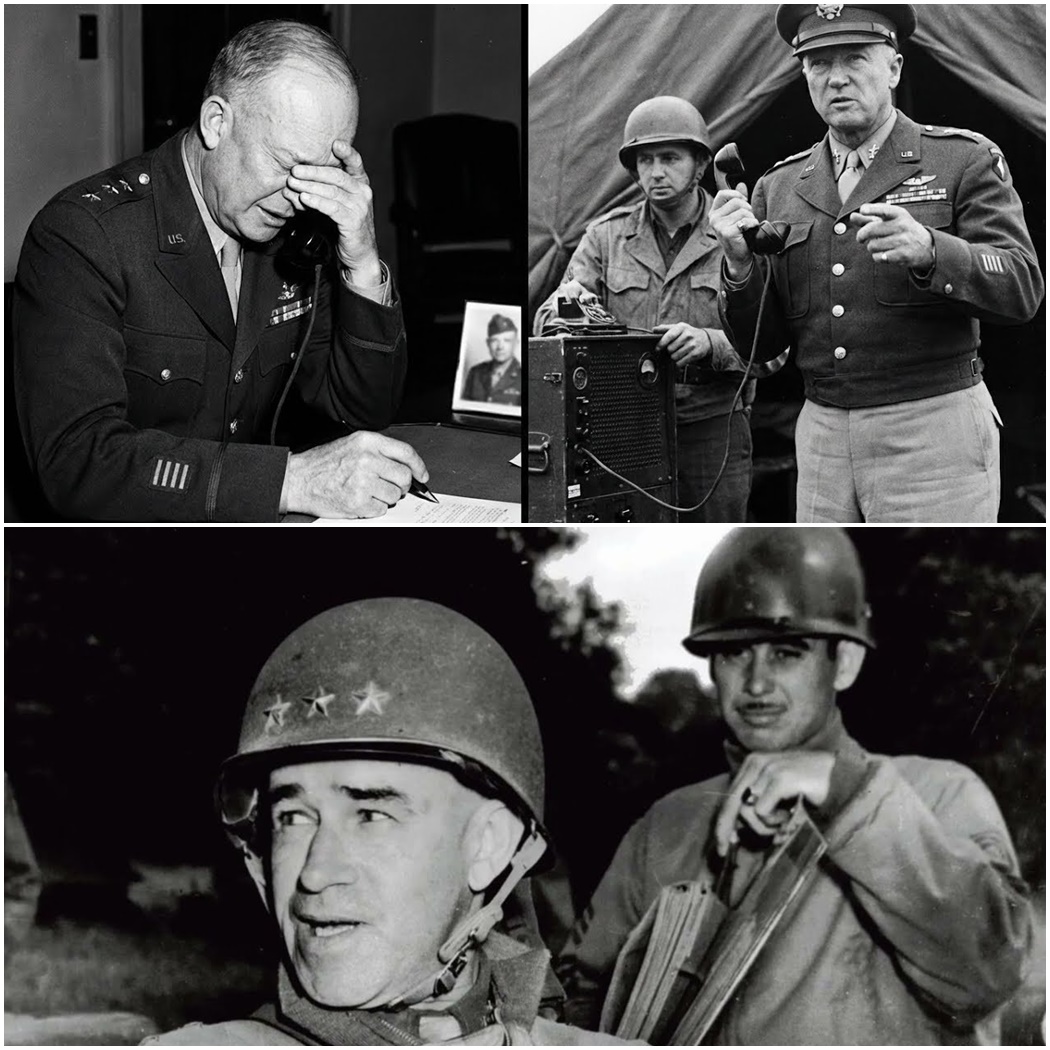 The Phone Call That Made Eisenhower CRY – Patton’s 4 Words That Changed Everything D
