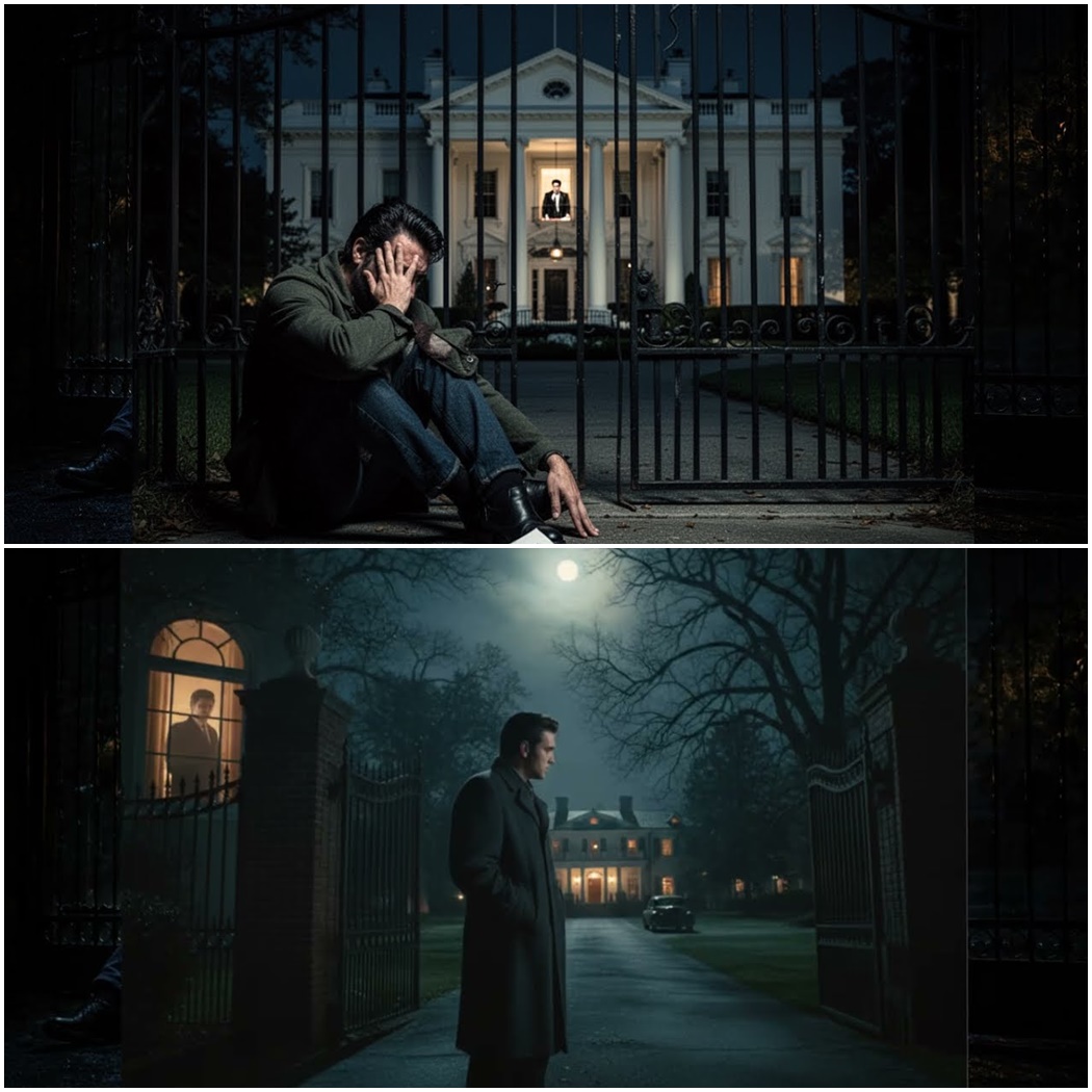 The Stranger Who Waited Outside Graceland All Night for Elvis Presley… D