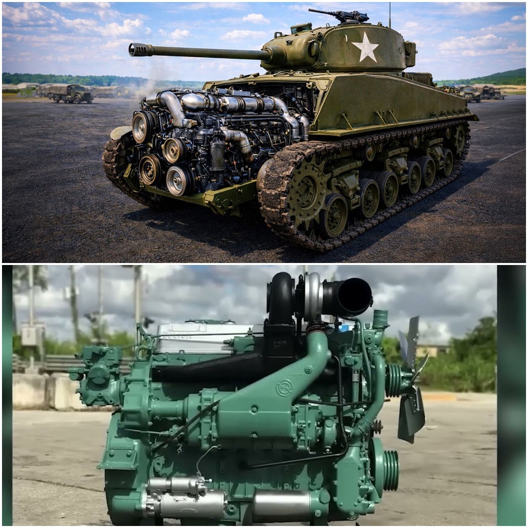 THE 5 HISTORIC DIESEL ENGINES THAT WON WW2 D