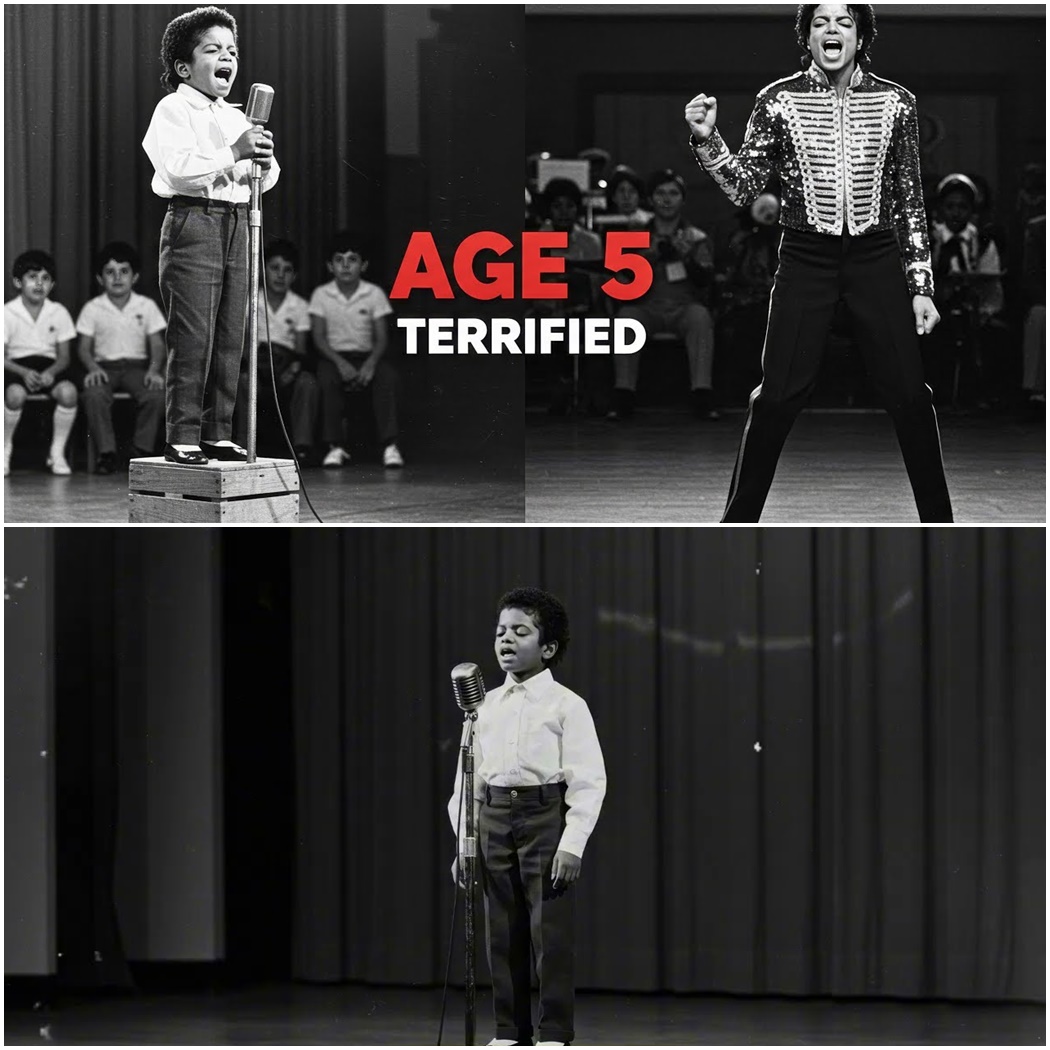 Michael Jackson’s FIRST Stage Performance Age 5 – Tiny, Terrified, Changed History (True Story) D