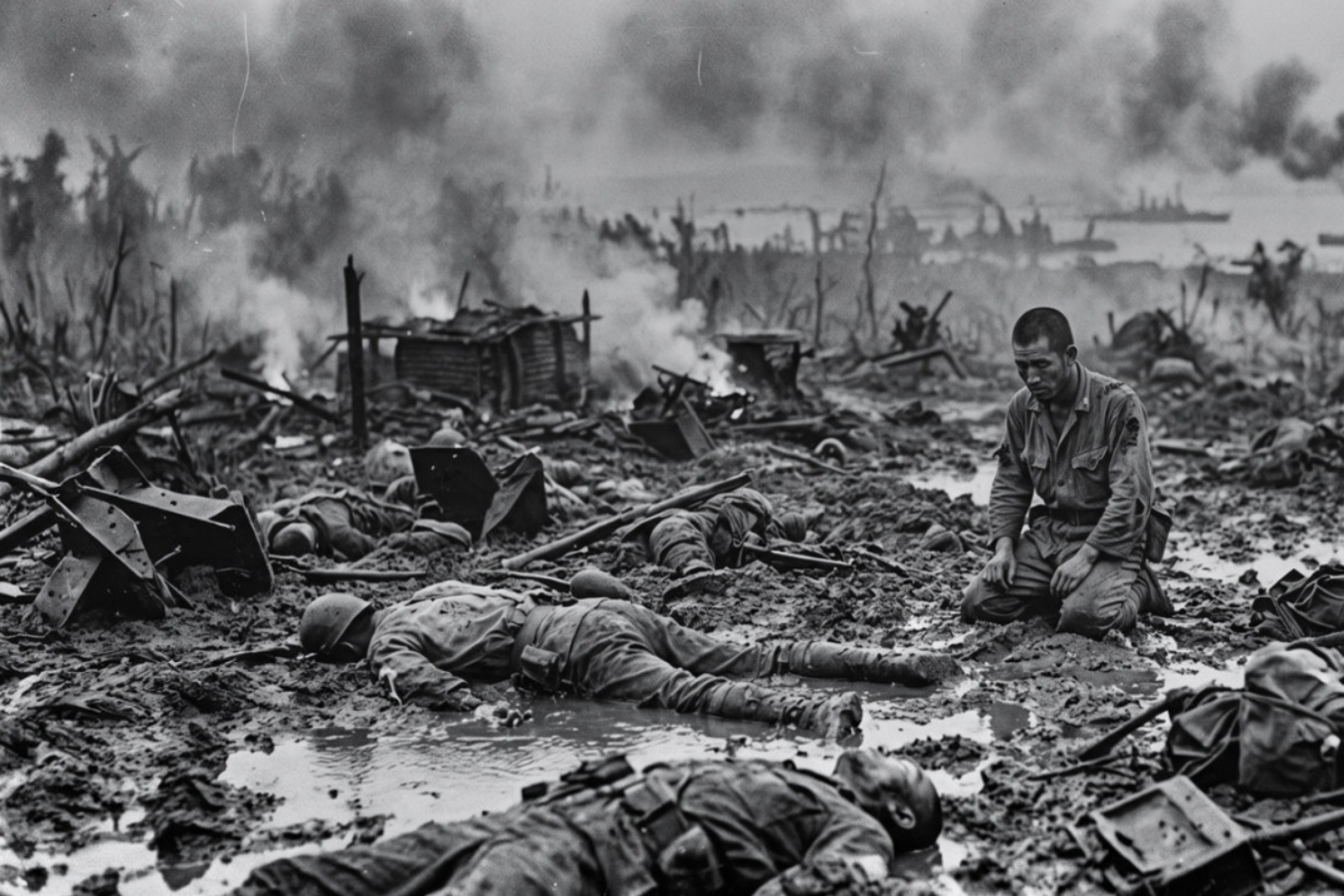 THE LEYTE MASSACRE 1944 | Japan Lost 79,000 Men in Days