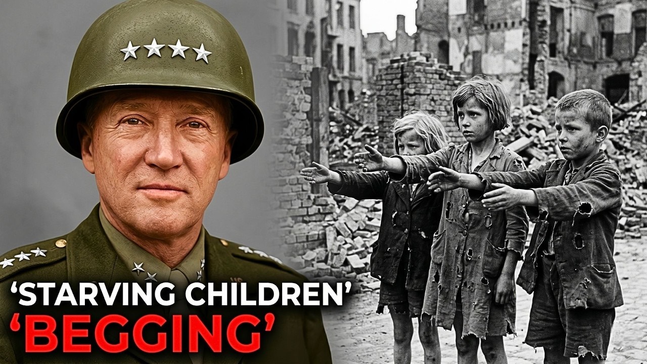 What Patton Said When German Children Begged American Soldiers for Milk and Bananas D