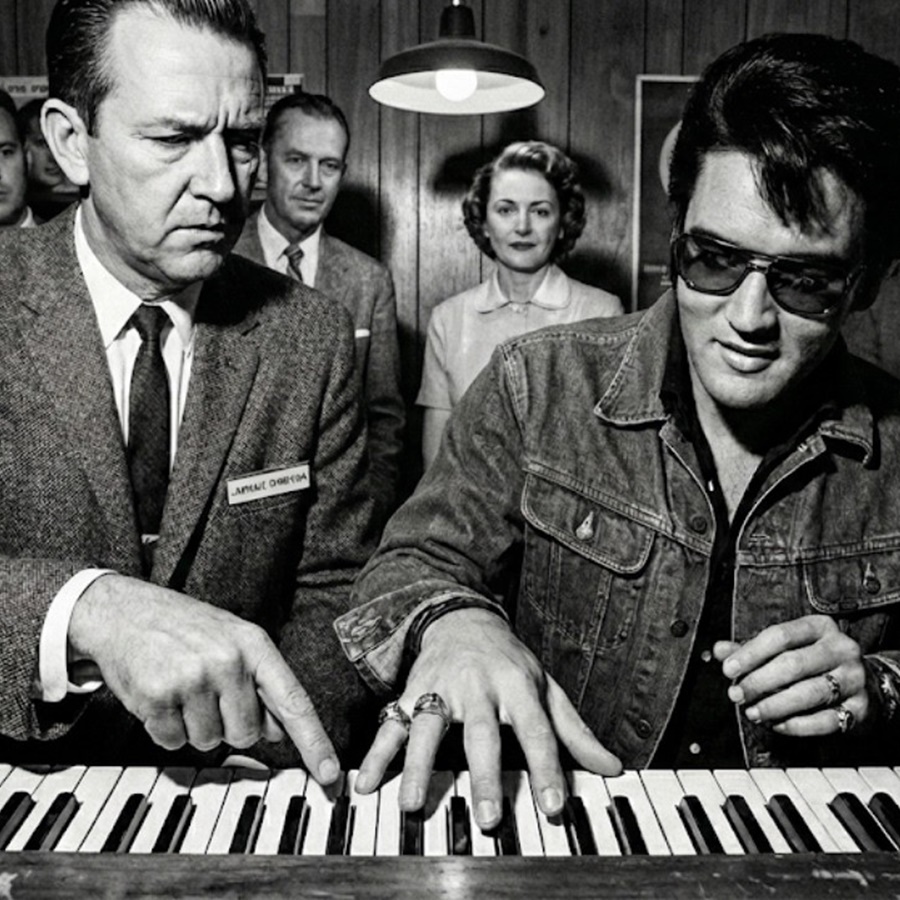 Teacher corrected Elvis’s piano playing—what happened next left him FROZEN in shock D