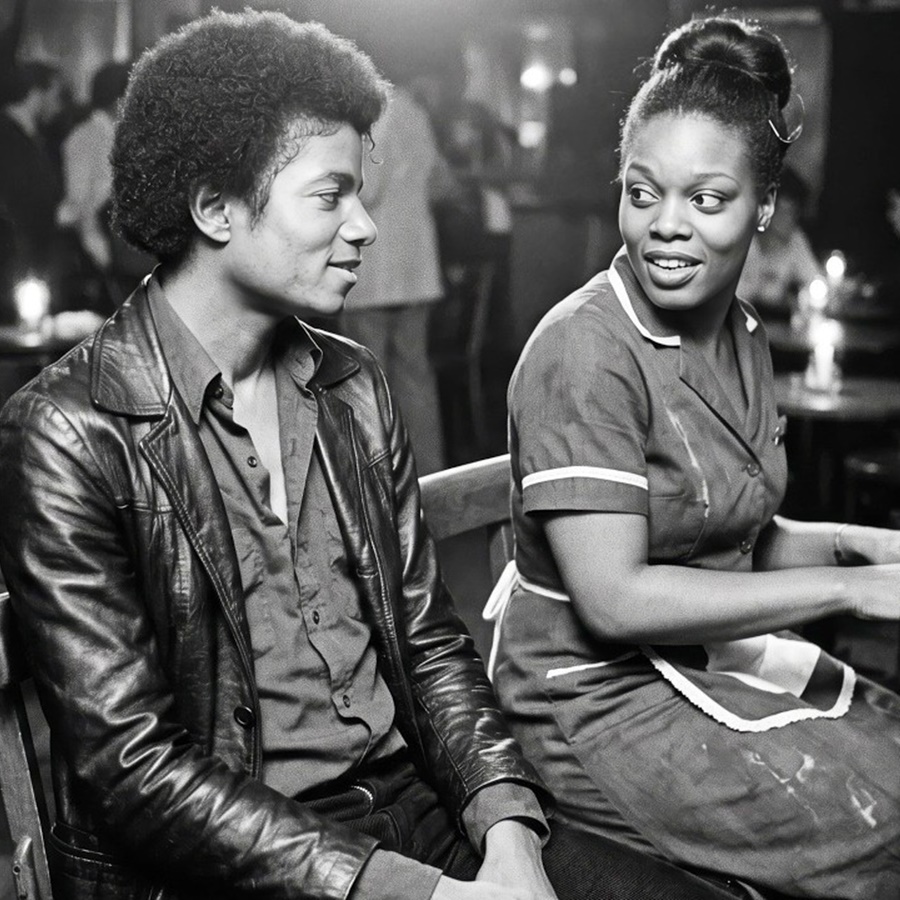Unknown Waitress Sang During Break — Michael Jackson Walked In, What He Did LEFT Her in TEARS D