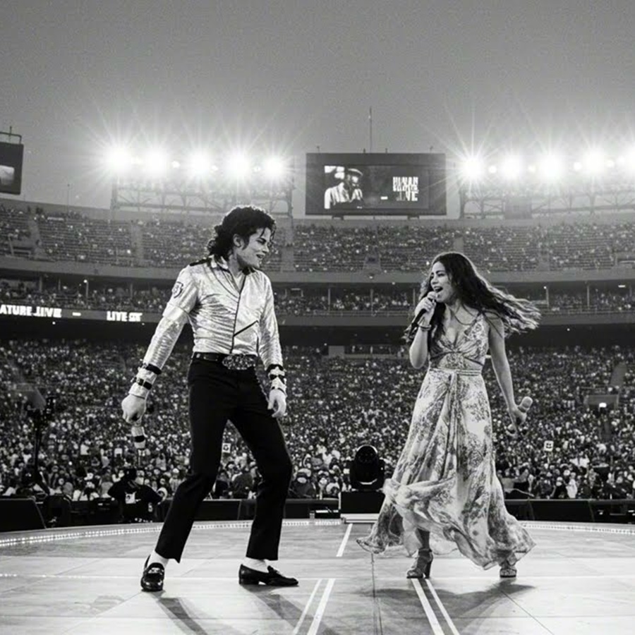 Michael Jackson STOPPED mid-song to find mystery singer – their duet SHOCKED 92,000 fans D
