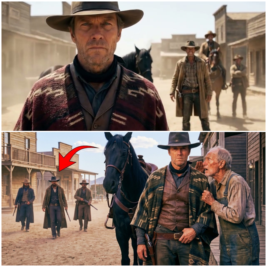 “Pretend to Be My Son,” Said the Old Man—Then the Gunslinger and His Black Horse Revealed the Truth