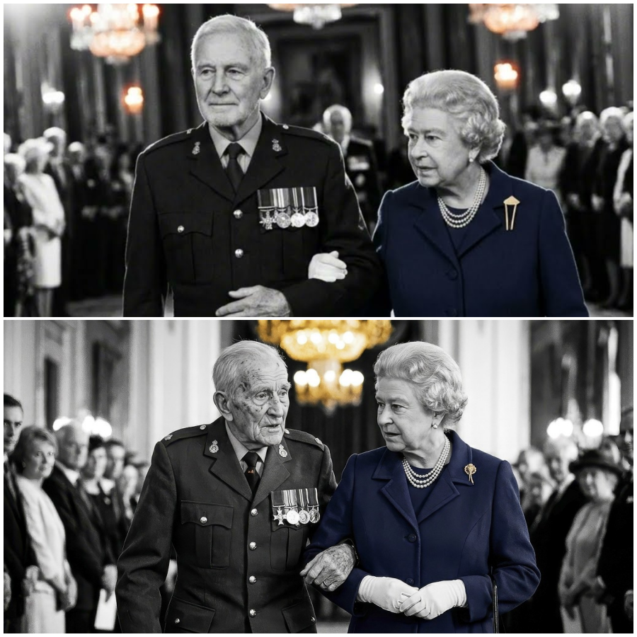 91-Year-Old Veteran Couldn’t See — What Elizabeth Did Live on BBC SHOCKED Buckingham Palace