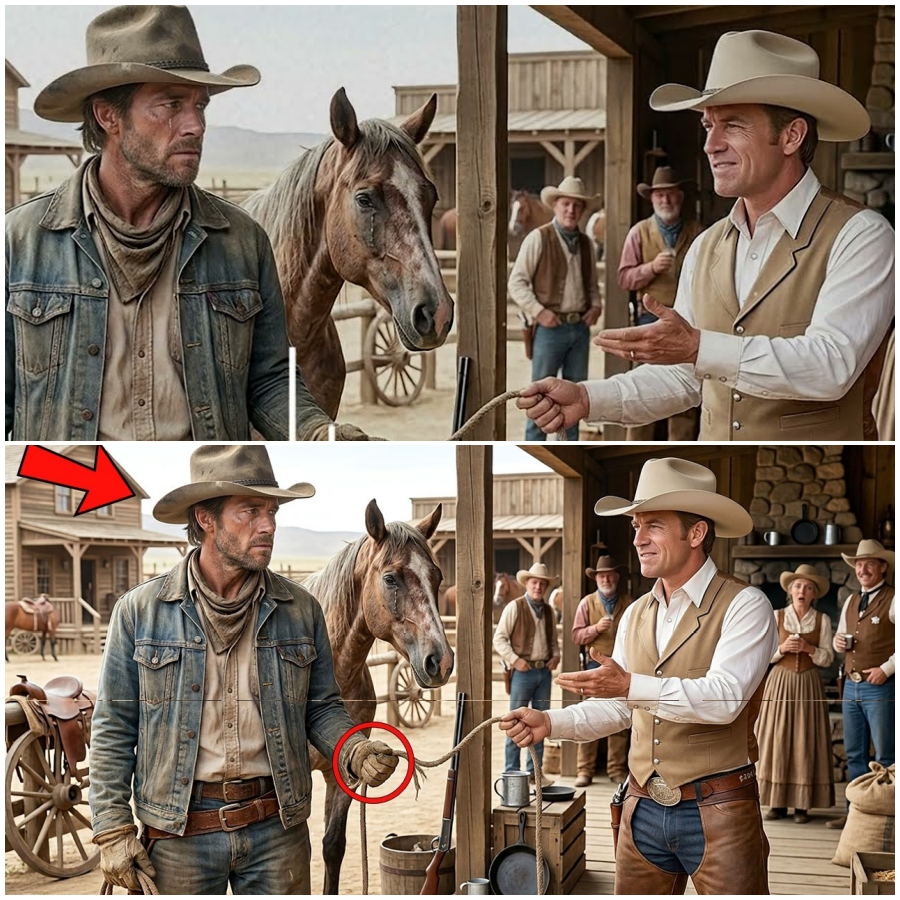 Millionaire Gave A Useless Horse To A Homeless Cowboy As A Joke — But The Ending Left Him Regretting