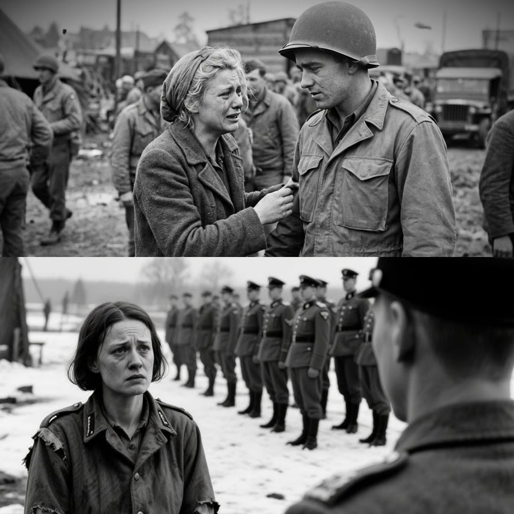 “I Was Told to Hate You” – German Woman POW Breaks Down While Confronting an American Soldier |