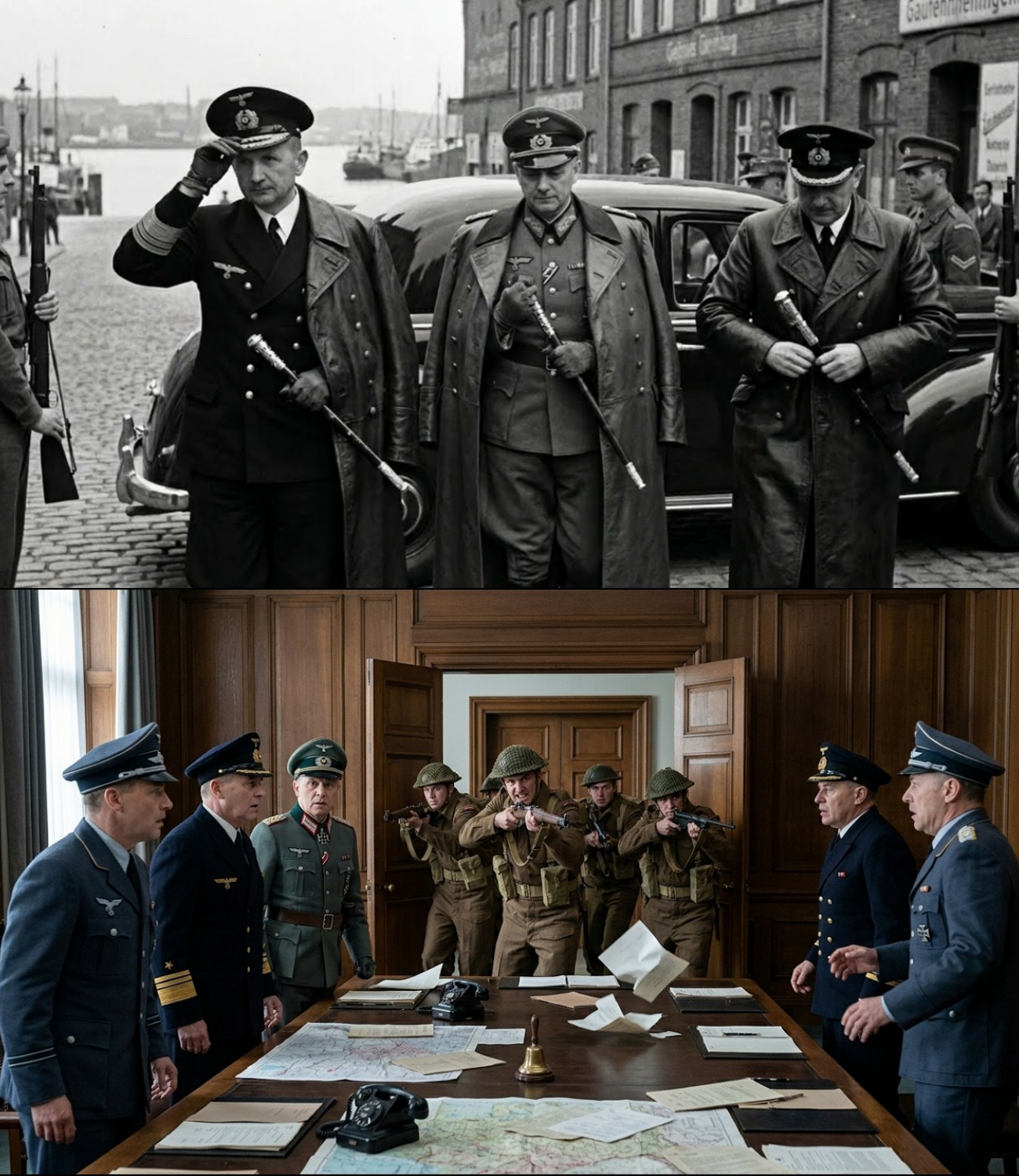 Operation Blackout: The Humiliating Arrest of the Last Nazi Leaders by British Soldiers