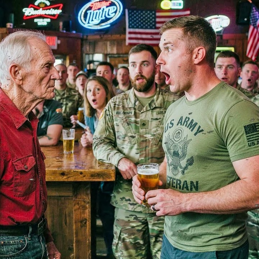 Navy SEAL Asked The Old Man’s Call Sign at a Bar — “THE REAPER” Turned the Whole Bar Dead Silent