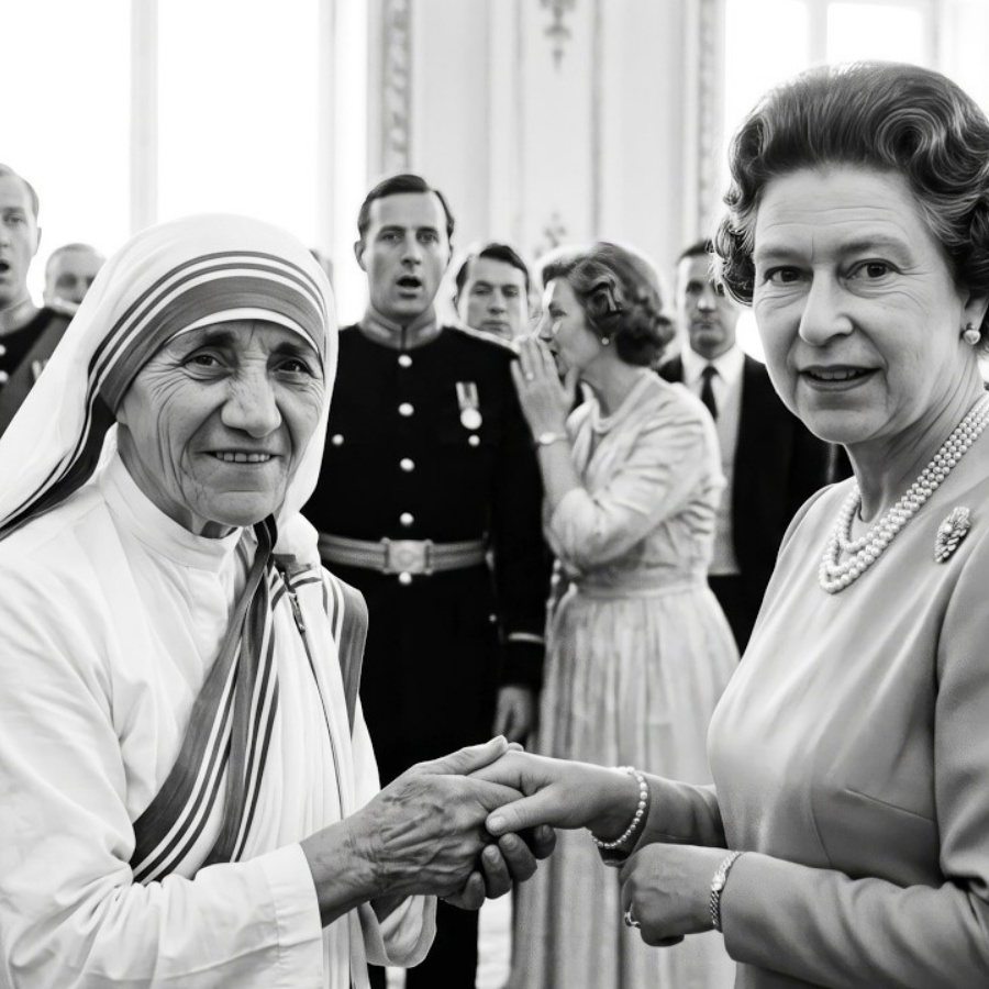 Mother Teresa Broke Every Royal Rule When She Touched the Queen — Nobody Expected What Came Next