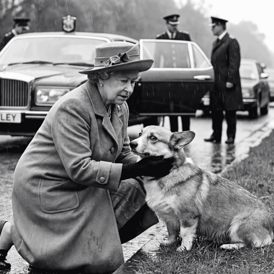 Queen Elizabeth STOPPED Her Convoy for a Dying Corgi – What Happened Next Was Hidden for 30 Years