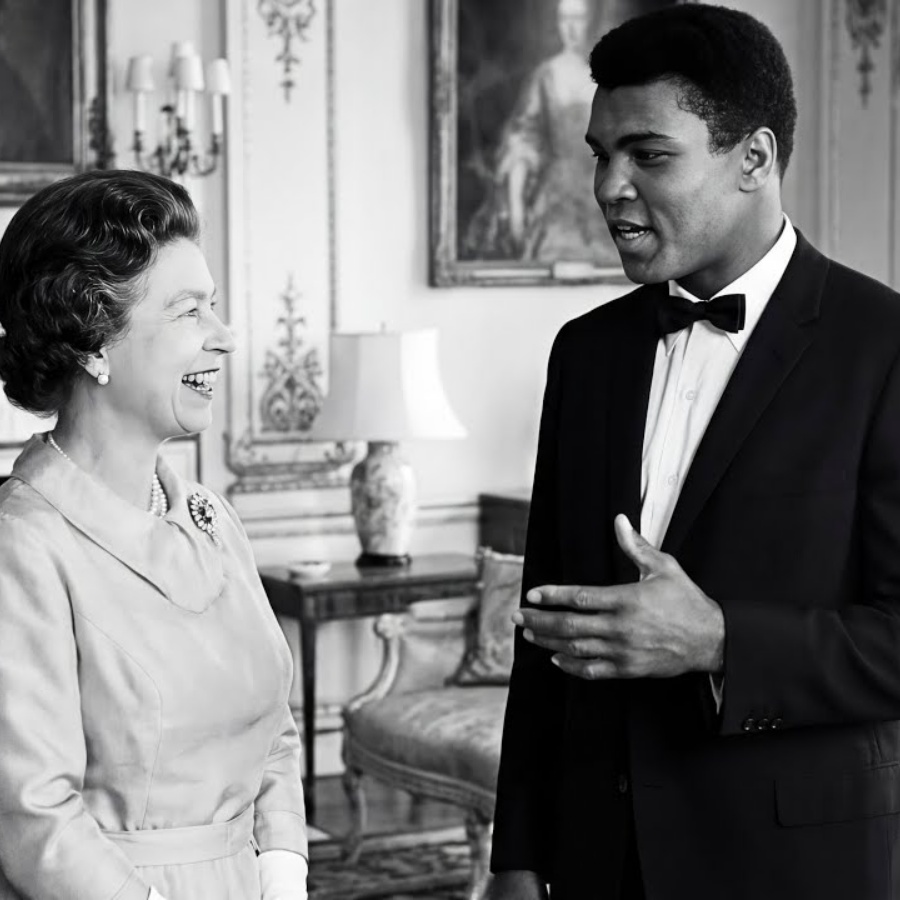 Queen Elizabeth Asked Muhammad Ali ‘Won’t You Fight for Your Country?’ – His 4-Word Reply SHOCKED