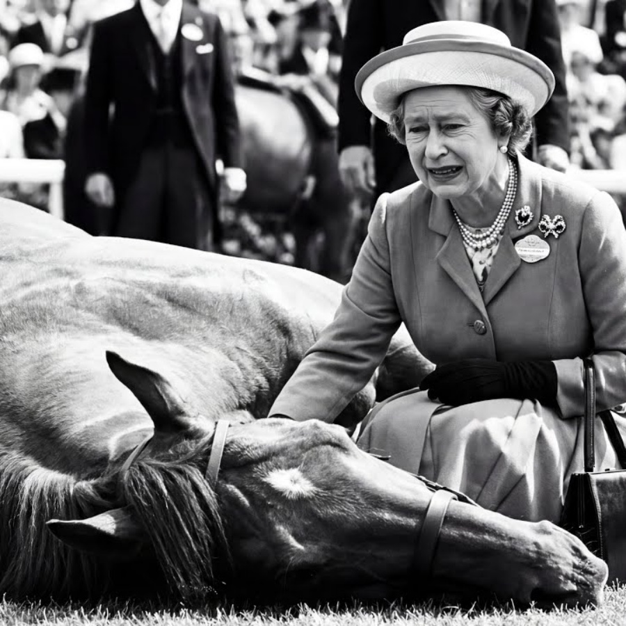 Queen Elizabeth NEVER Cried in 70 Years Until Her Horse Died – What Happened SHOCKED 60k People