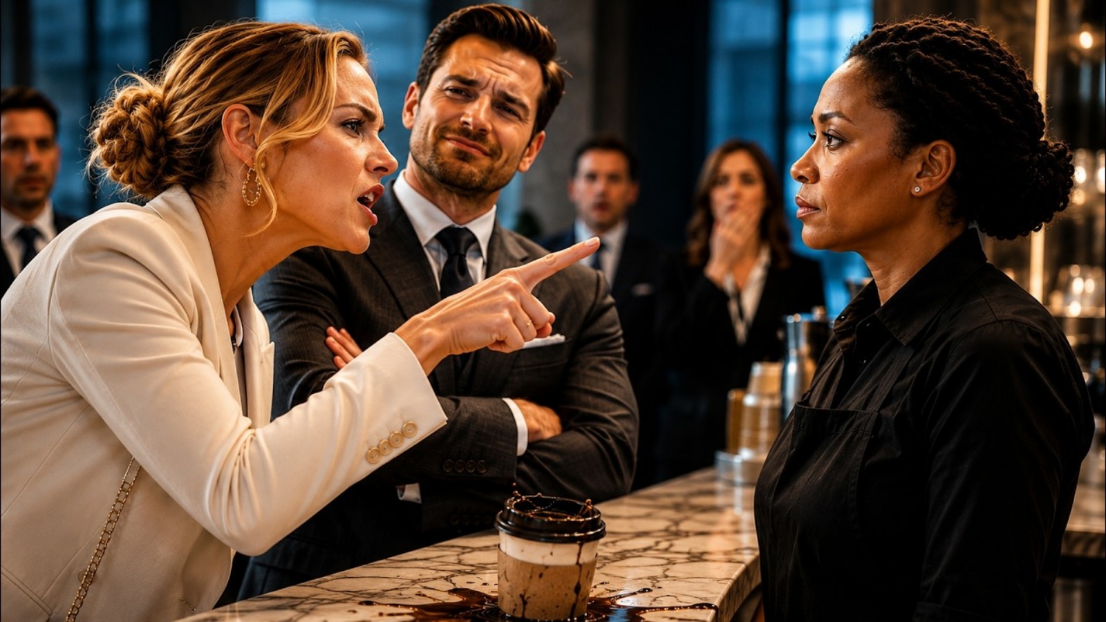 His Mistress Mocked the Barista Unaware She Was the CEO Testing Company Staff