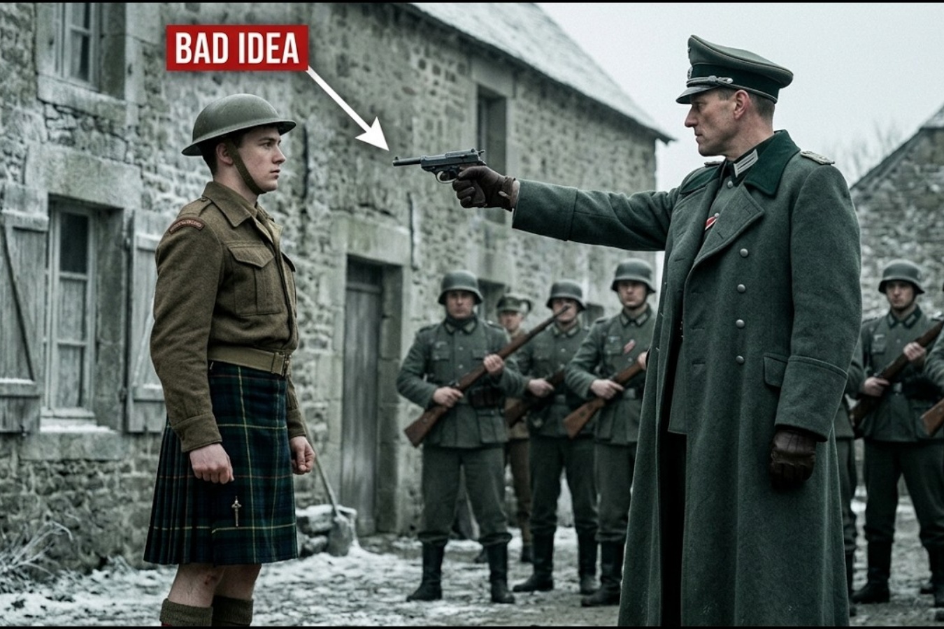 Germans Told This British to Surrender — 45 Seconds Later THEY Were His Prisoners