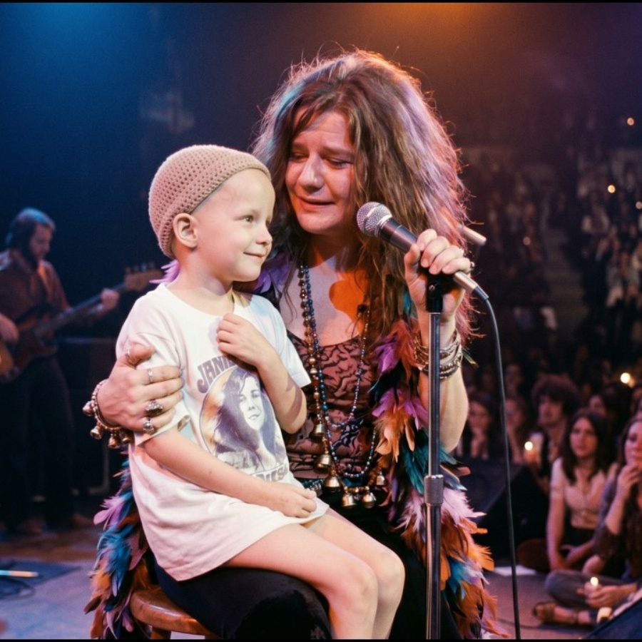 Janis Joplin STOPPED Her Concert Mid-Song For A Dying Little Girl. She Carried Her Onto The Stage.