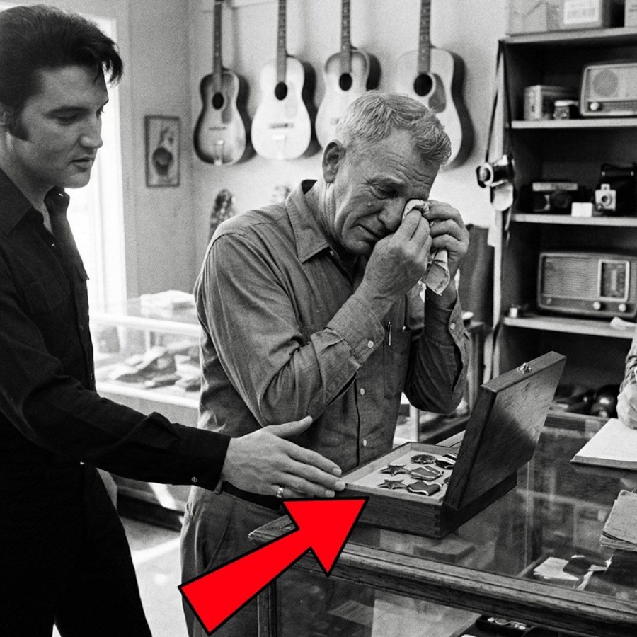 Veteran Had No CHOICE But to Sell His Medals — What Elvis Did Next Left the Entire Street SPEECHLESS