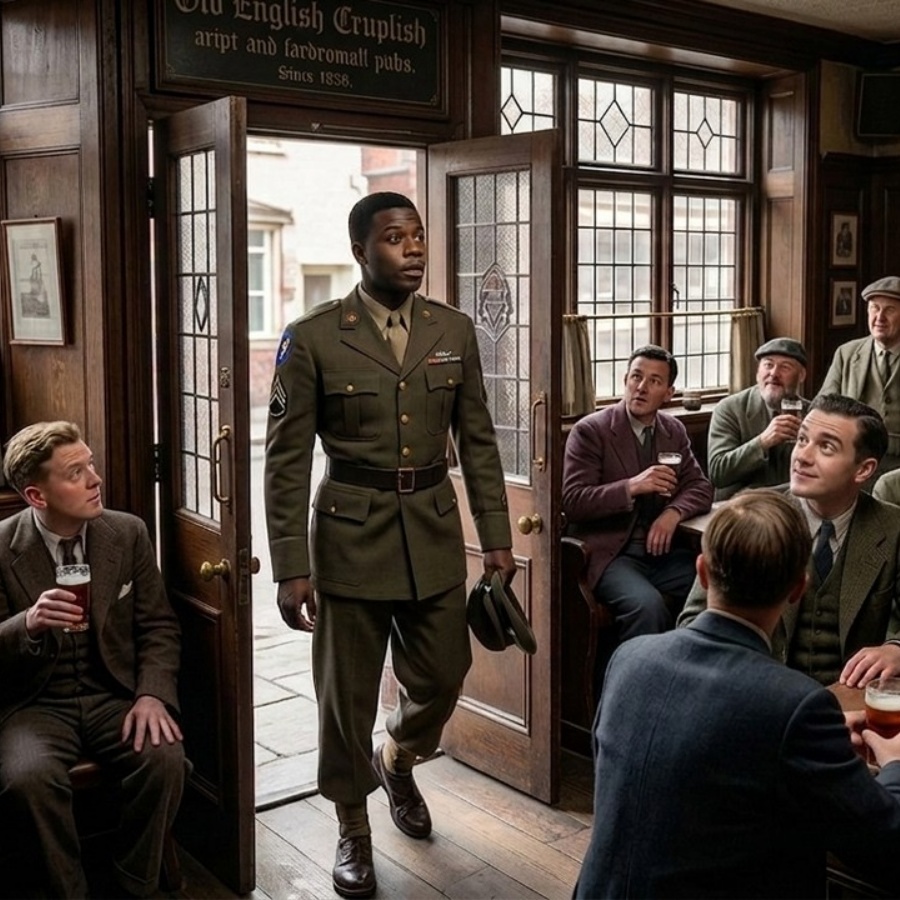 When a Black US Soldier Entered a British Pub For The First Time